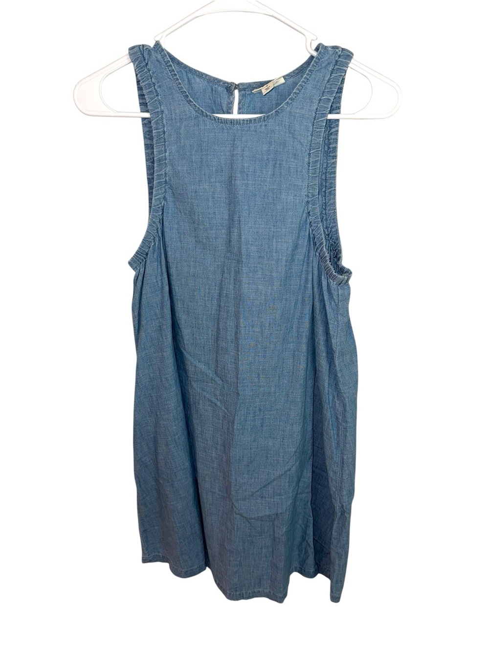 a.n.a Chambray Sleeveless Dress